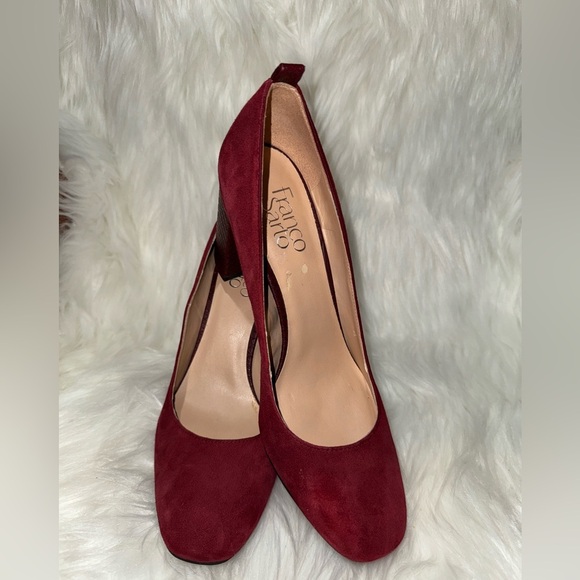 Franco Sarto Red Heels Elegant Design - Picture 6 of 6